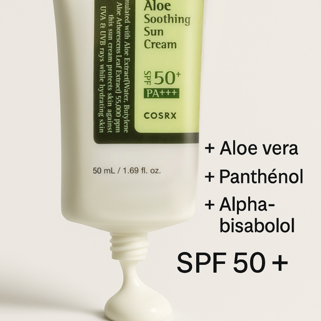Aloë Verzachtende Zonnecrème SPF50+ PA+++