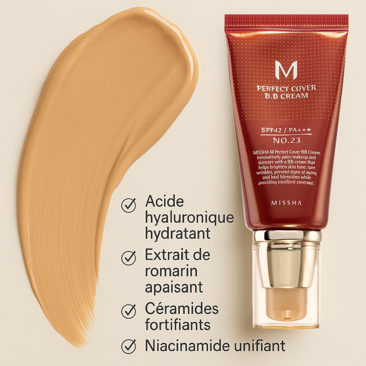 M Perfect Cover BB Cream SPF42 PA+++