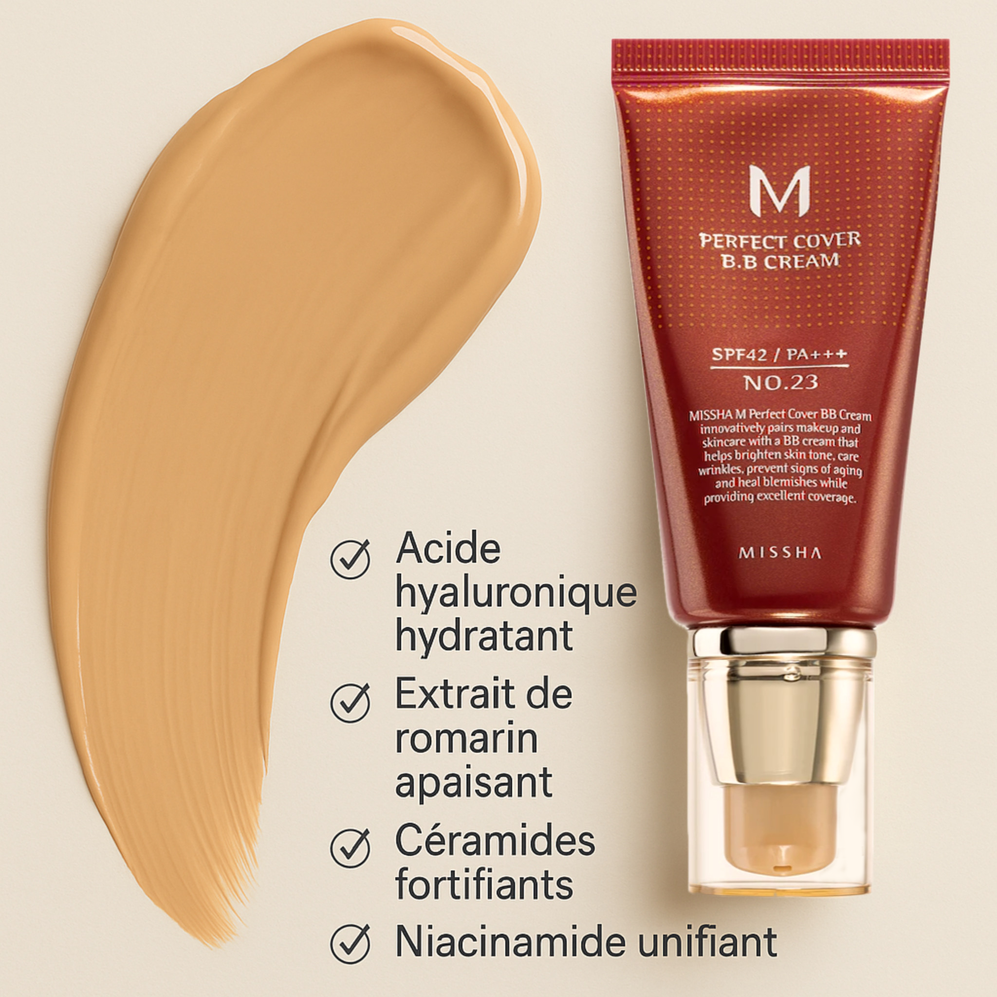 M Perfect Cover BB Cream SPF42 PA+++
