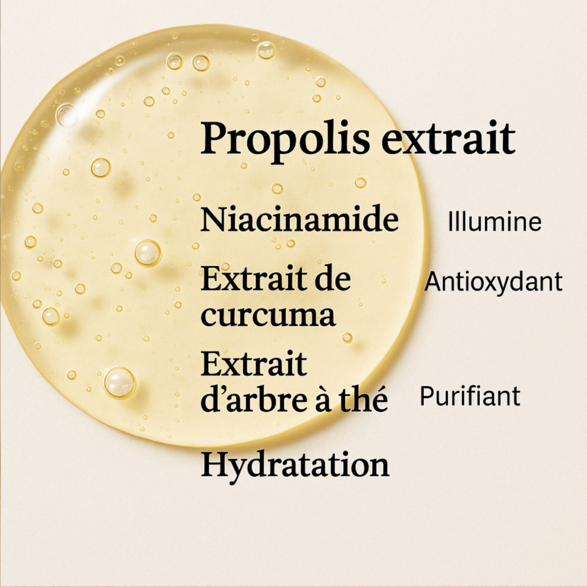 Glow-serum: Propolis + Niacinamide