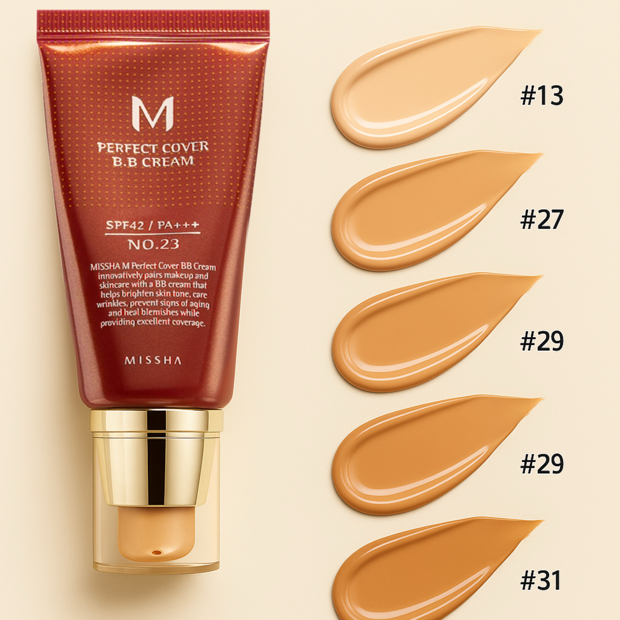 M Perfect Cover BB Cream SPF42 PA+++