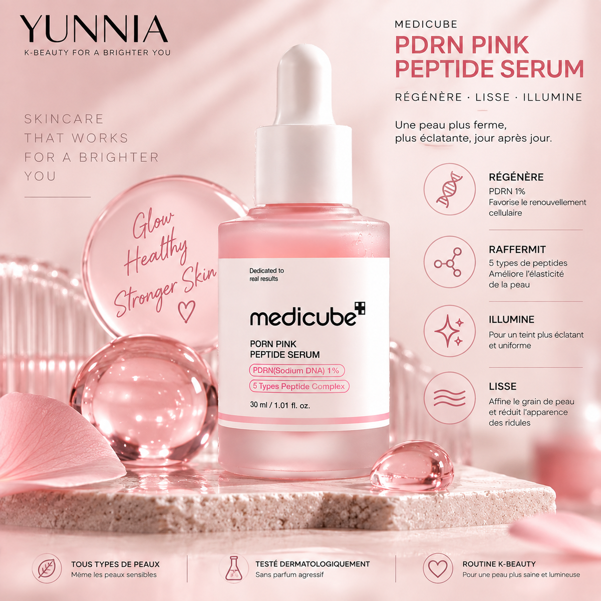 MEDICUBE PDRN Pink Peptide Serum — 30 ml