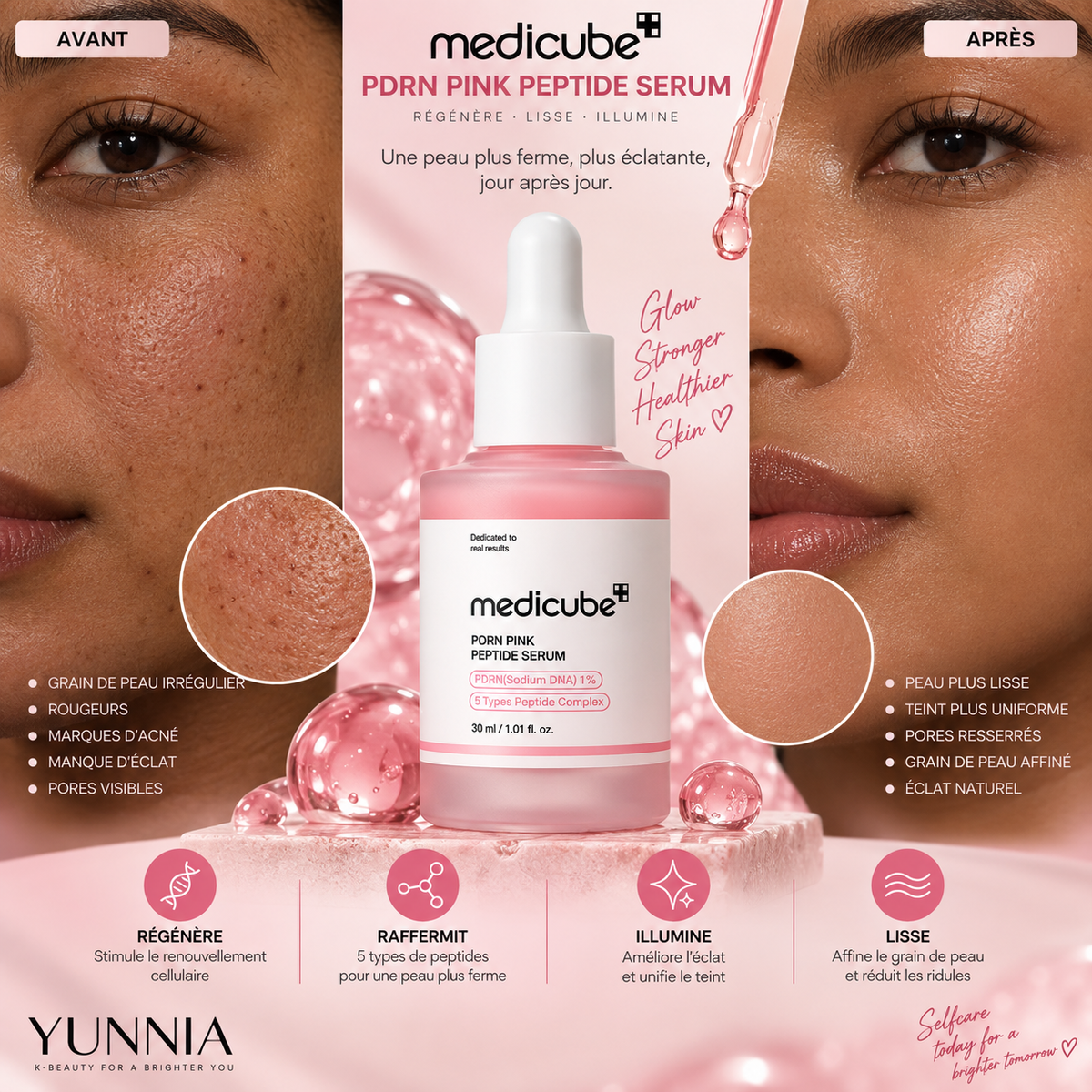 MEDICUBE PDRN Pink Peptide Serum — 30 ml