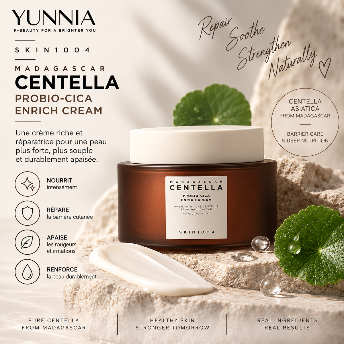 SKIN1004 Madagascar Centella Probio-Cica Enrich Cream — 50 ml