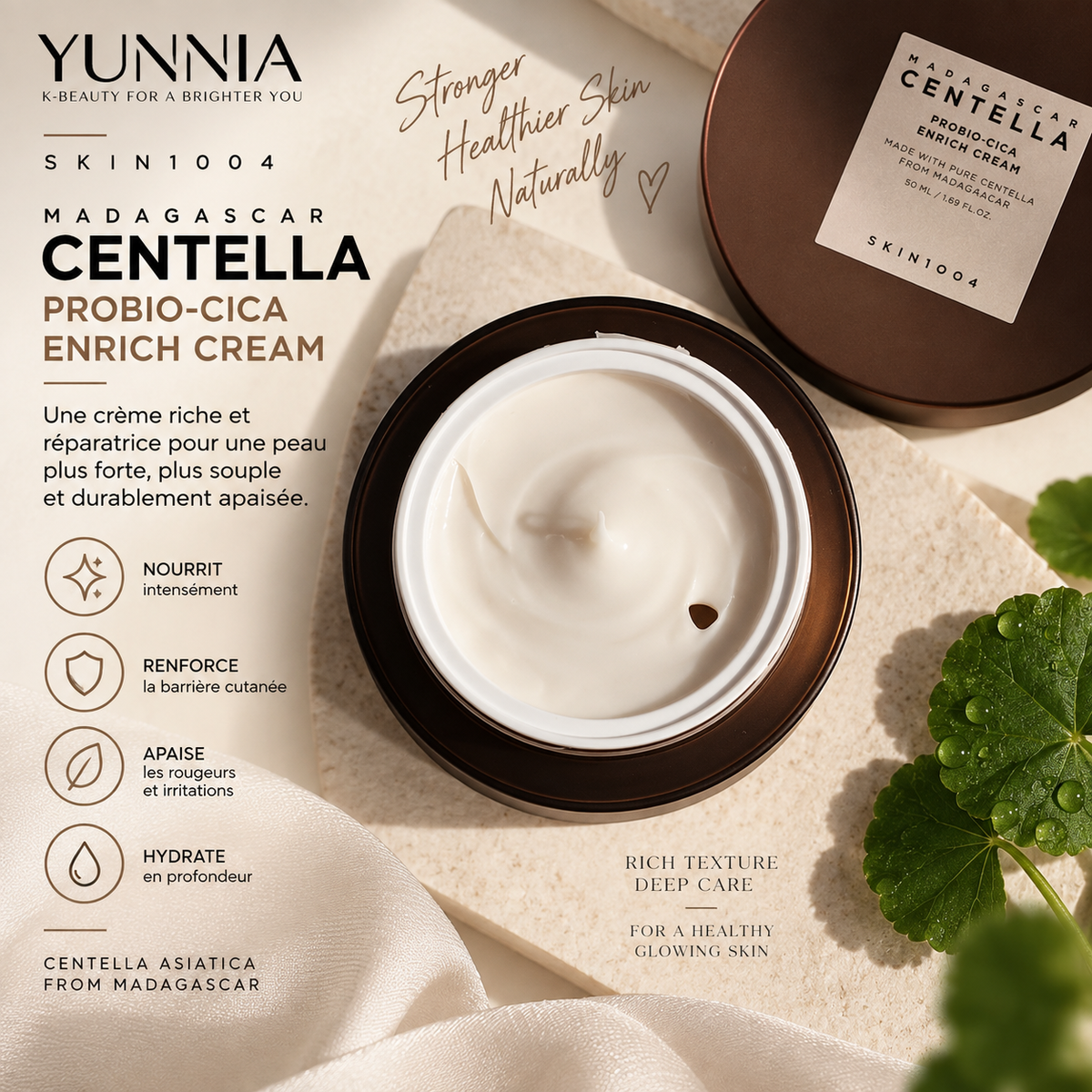 SKIN1004 Madagascar Centella Probio-Cica Enrich Cream — 50 ml